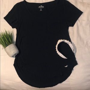 Dark blue hollister t shirt